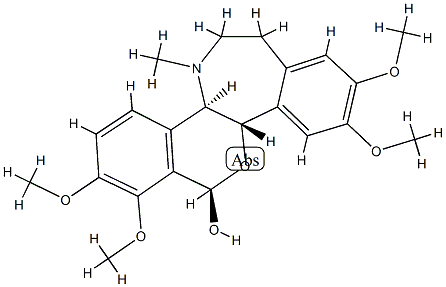アルピニゲニン 化学構造式