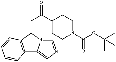 tert-butyl 4-(2-(5H-imidazo[5,1-α]isoindol-5-yl)acetyl)piperidine-1-carboxylate