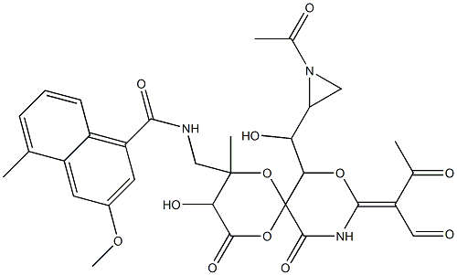 CARZINOPHILIN 结构式