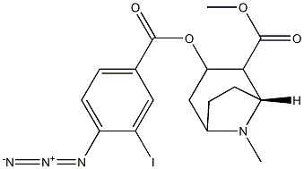 3-iodo-4-azidococaine,140430-72-4,结构式