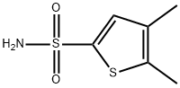 2-Thiophenesulfonamide,4,5-dimethyl-(9CI) Struktur