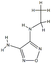 1,2,5-Oxadiazole-3,4-diamine,N-ethyl-(9CI) 结构式