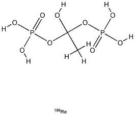 rhenium-186 HEDP,140709-07-5,结构式