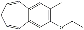 7H-Benzocycloheptene,2-ethoxy-3-methyl-(9CI) 化学構造式