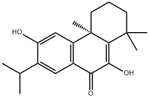 6-羟基-5,6-去氢柳杉酚 结构式