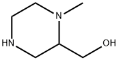 2-Piperazinemethanol,1-methyl-(9CI) Structure