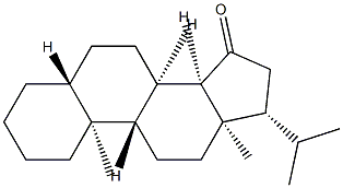 (14β)-20-Methyl-5α-pregnan-15-one,14111-73-0,结构式