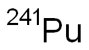 PLUTONIUM-241 结构式