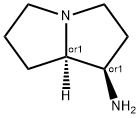 1H-Pyrrolizin-1-amine,hexahydro-,(1R,7aR)-rel-(9CI) Structure