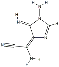 1H-Imidazole-4-acetonitrile,1,5-diamino-alpha-imino-(9CI)|