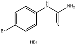 6-BROMO-1H-BENZO[D]IMIDAZOL-2-AMINE HCL Struktur