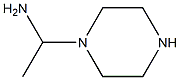 1-Piperazinemethanamine,alpha-methyl-(9CI) Structure