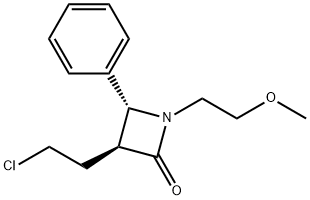 1417789-38-8 (3S,4R)-3-(2-chloroethyl)-1-(2-methoxyethyl)-4-phenylazetidin-2-one