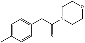 1-吗啉-2-(对甲苯基)乙烷-1-硫酮, 14182-63-9, 结构式