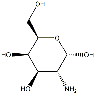 2-Amino-2-deoxy-a-D-galactose, 14196-84-0, 结构式