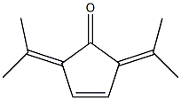 3-Cyclopenten-1-one,2,5-bis(1-methylethylidene)-(9CI),142066-34-0,结构式