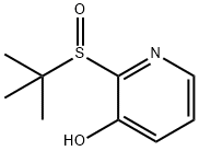 3-Pyridinol,2-[(1,1-dimethylethyl)sulfinyl]-(9CI) 化学構造式