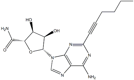 2-(1-hexyn-1-yl)adenosine-5