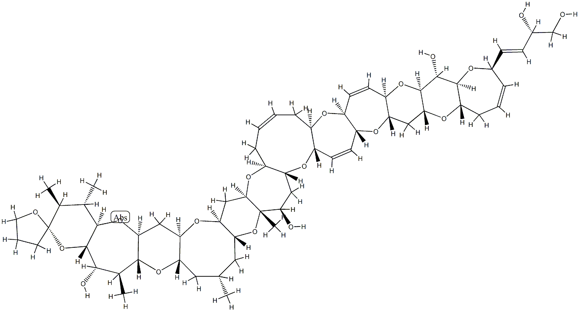 西加毒素2, 142185-85-1, 结构式