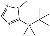 1H-1,2,4-Triazole,5-[(1,1-dimethylethyl)dimethylsilyl]-1-methyl-(9CI)|