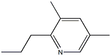 Pyridine,3,5-dimethyl-2-propyl-(9CI)|