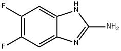 1H-бензимидазол-2-амин, 5,6-дифтор- (9Cl) структура