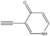 4-Pyridinol,3-ethynyl-(9CI) 化学構造式