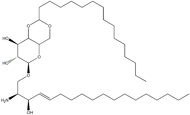 plasmalopsychosine B,142506-75-0,结构式