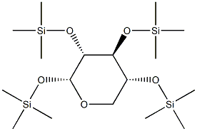 1-O,2-O,3-O,4-O-Tetrakis(trimethylsilyl)-α-D-xylopyranose|