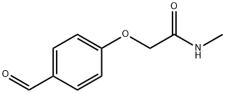 2-(4-formylphenoxy)-N-methylacetamide Structure