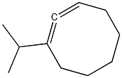 1,2-Cyclooctadiene,1-(1-methylethyl)-(9CI) 结构式