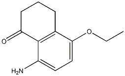 1(2H)-Naphthalenone,8-amino-5-ethoxy-3,4-dihydro-(9CI),142617-94-5,结构式