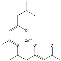 ZINC,(Z)-6-METHYL-2-OXOHEPT-3-EN-4-OLATE 结构式