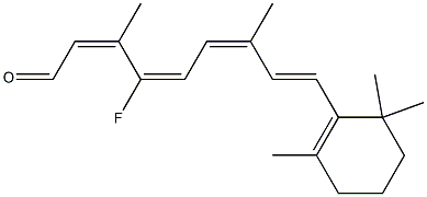 9,11-dicis-12-fluororhodopsin 结构式