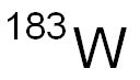 Tungsten183 Structure