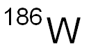 Tungsten186 Structure