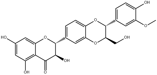 Isosilybin A Struktur