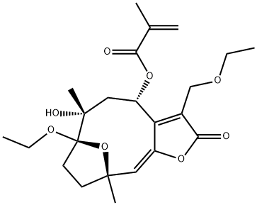 1-O-Ethylpiptocarphin F 结构式