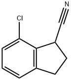 7-氯-2,3-二氢-1H-茚-1-甲腈, 1429233-89-5, 结构式