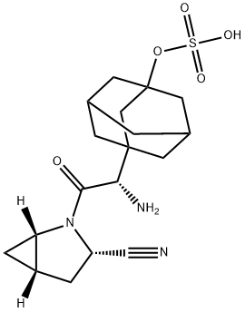 Saxagliptin O-Sulfate Structure