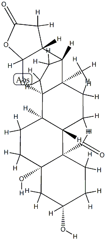 143-58-8 14,21-Epoxy-3β,5-dihydroxy-19-oxo-5β-cardanolide