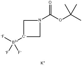 PotassiuM (1-(tert-butoxycarbonyl)azetidin-3-yl)trifluoroborate Struktur