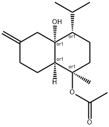 (1R,4S,4AR,8AR)-REL-八氢-1-甲基-6-亚甲基-4-(1-甲基乙基)-1,4A(2H)-萘二酚 1-