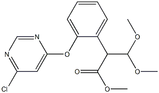 2-[(6-Chloro-4-pyriMidinyl)oxy]-α-(diMethoxyMethyl)benzeneacetic Acid Methyl Ester