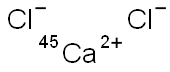 Ca-45-氯化钙 结构式