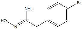 2-(4-BROMOPHENYL)ACETAMIDOXIME(WX690141) Struktur