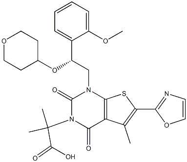 GS0976,ND-630,1434635-54-7,结构式