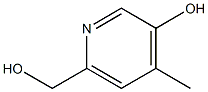 2-Pyridinemethanol,5-hydroxy-4-methyl-(9CI) Structure