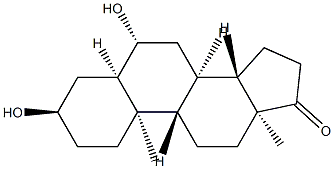 6β-Hydroxyetiocholanolone (available to WADA laboratories only) Struktur