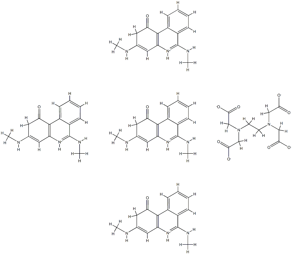 3,6-dimethylaminodibenzopyridonium edetate|